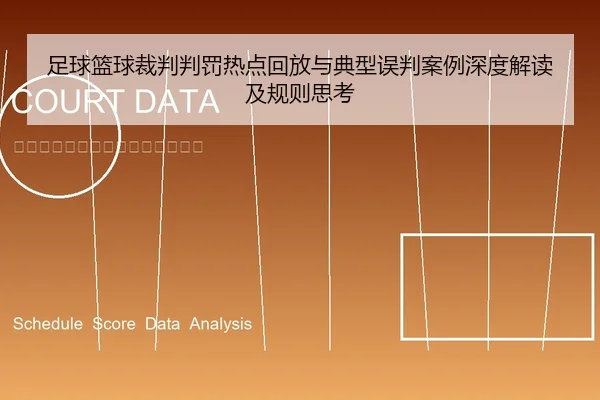 足球篮球裁判判罚热点回放与典型误判案例深度解读及规则思考